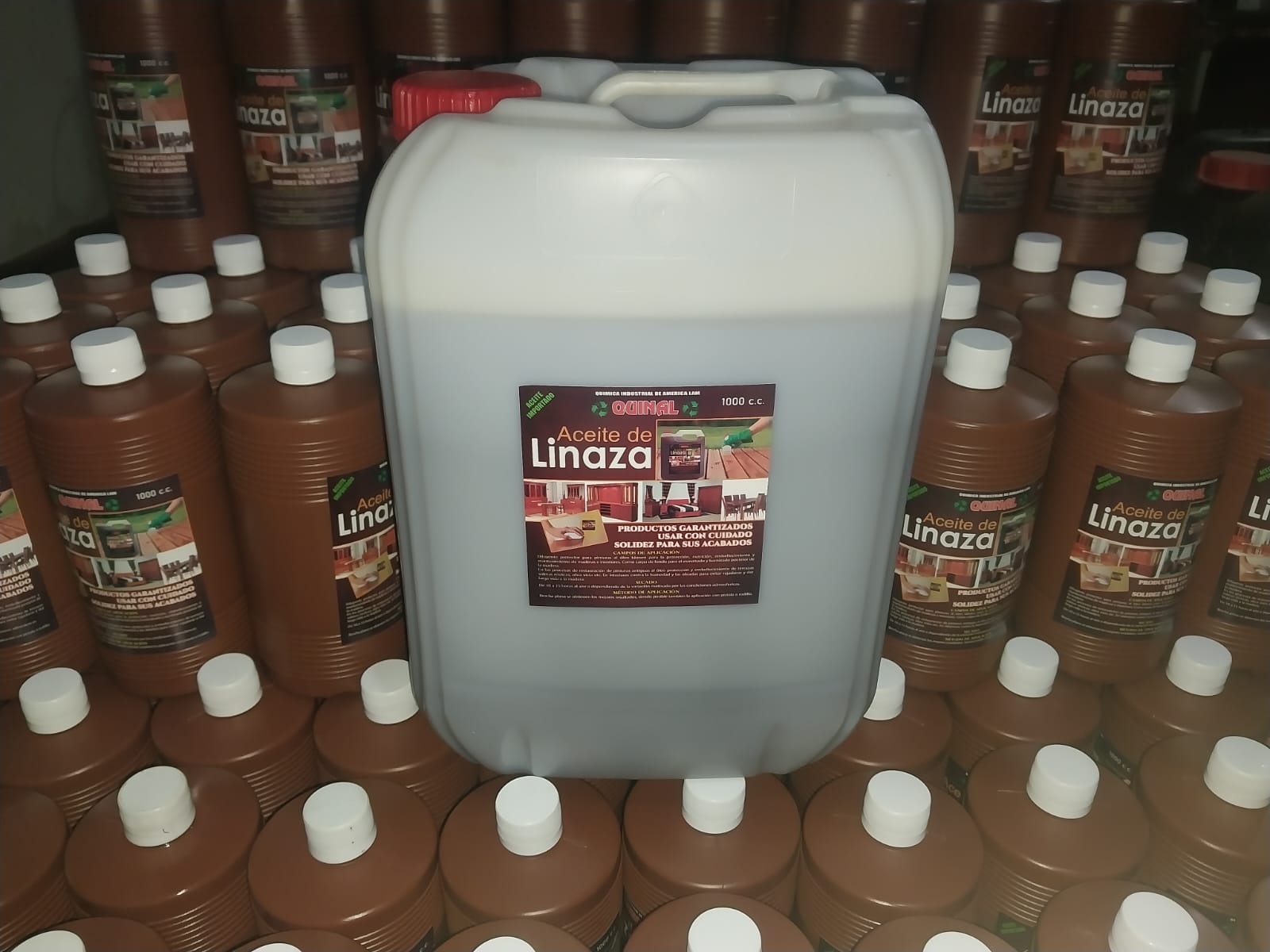 Aceite de Linaza - Presentación del producto