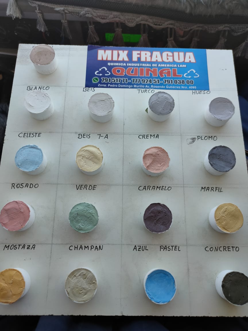 Mix Fragua - Aplicación en piso